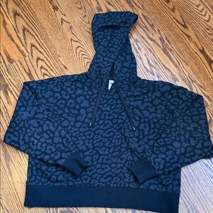 Nike Black Leopard Print Hoodie